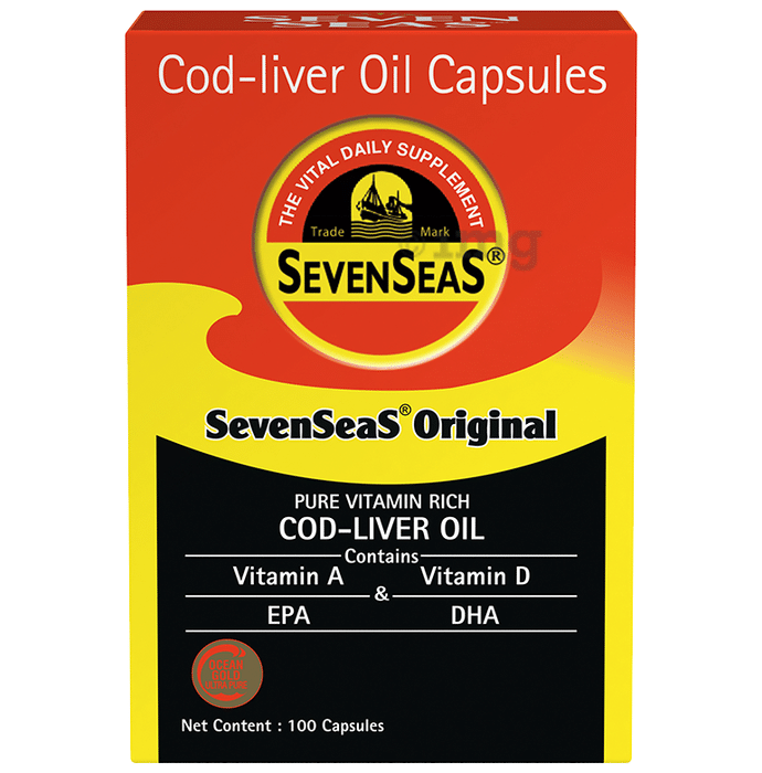 Seven Seas Original Cod-Liver Oil Capsule