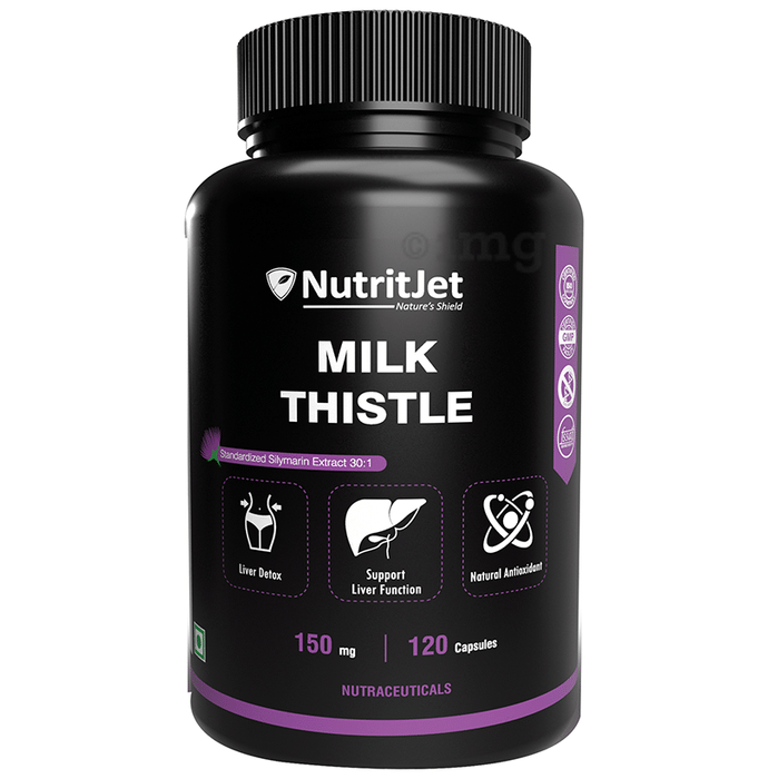 NutritJet Milk Thistle 150mg Capsule