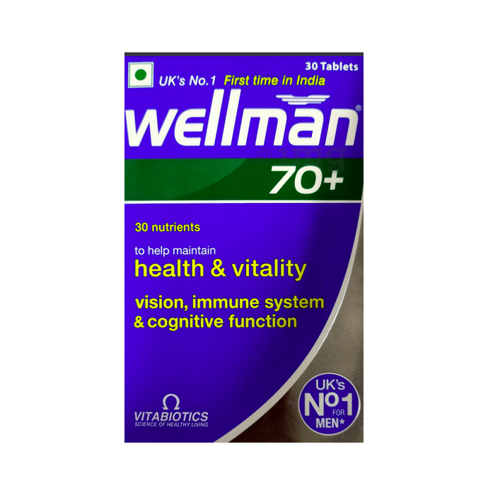 Wellman 70+ Health Supplement for Men Tablet