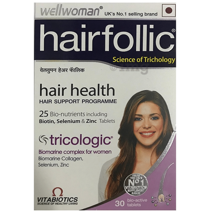 Wellwoman Hairfollic Hair Supplement Tablet