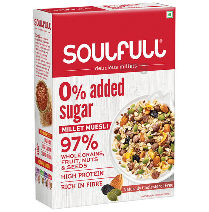Tata Soulfull 0% Added Sugar Millet Muesli