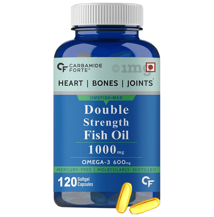 Carbamide Forte Omega 3 600mg Double Strength Softgel Capsule