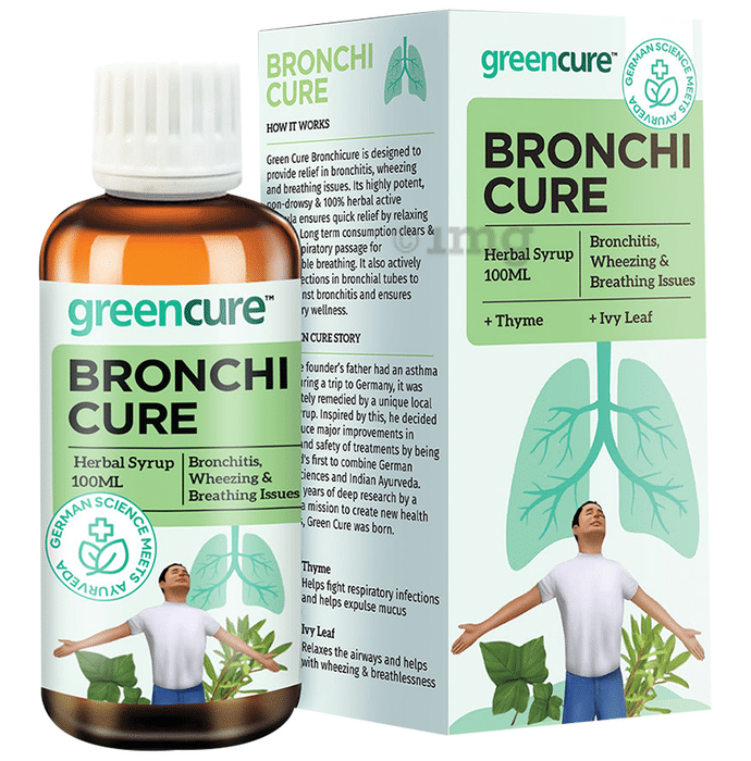 Green Cure Bronchi Cure Herbal Syrup