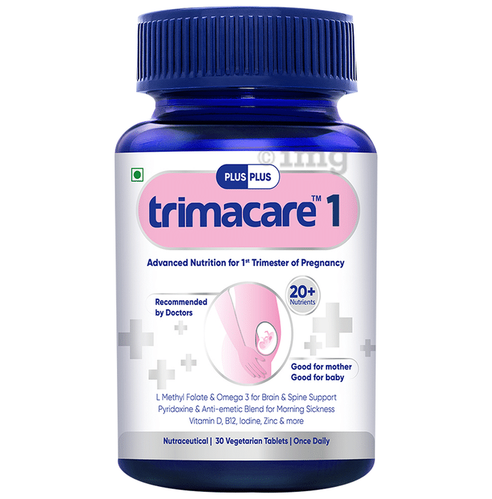 PlusPlus Trimacare 1 Prenatal MultiVitamins for Pregnancy Tablet