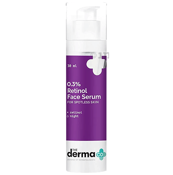 The Derma Co 0.3 Retinol Face Serum Buy pump bottle of 30 ml Serum at