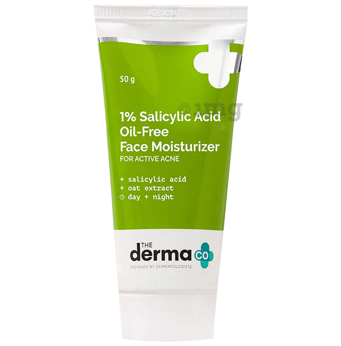 The Derma Co 1 Salicylic Acid OilFree Moisturizer Buy tube of 50 gm