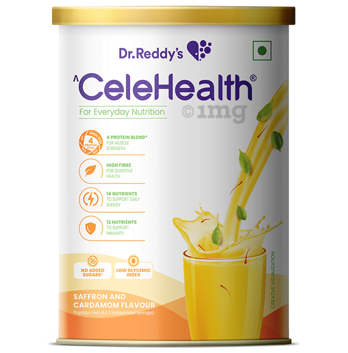 Dr. Reddy's CeleHealth for Everyday Nutrition Saffron and Cardamom