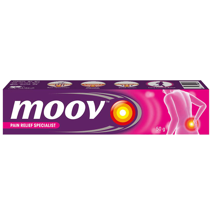 Moov Pain Relief Cream for Back Pain, Joint Pain, Knee Pain, Muscle Pain