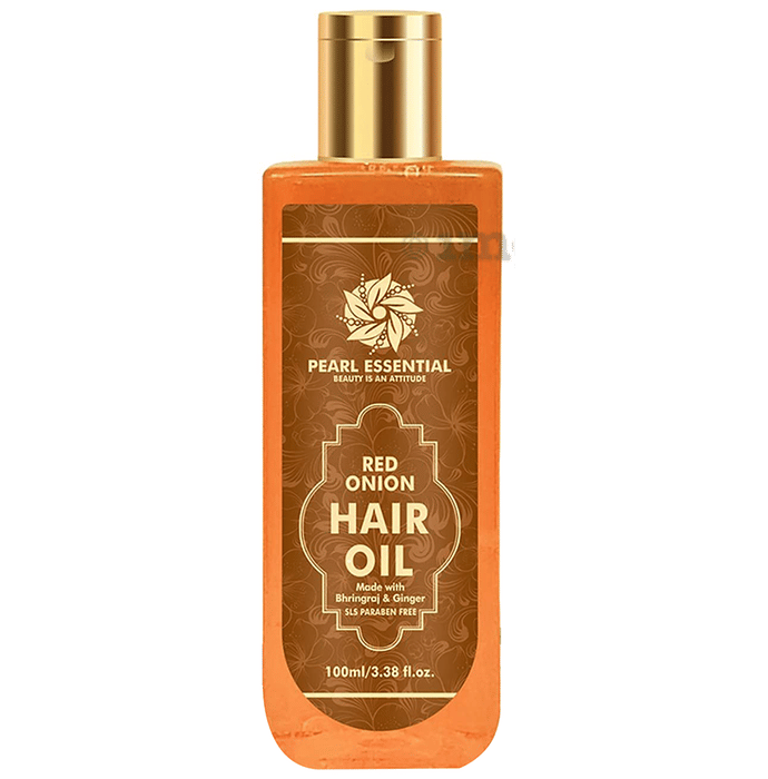 Pearl Essential Red Onion Hair Oil Buy bottle of 100 ml Oil at best