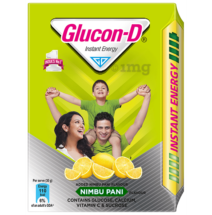 Glucon-D Instant Energy Health Drink Nimbu Pani