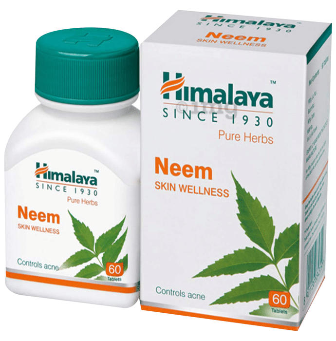 Himalaya Wellness Pure Herbs Neem Skin Wellness Tablet