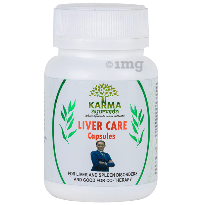 Karma Ayurveda Liver Care Capsule Buy bottle of 60 capsules at best