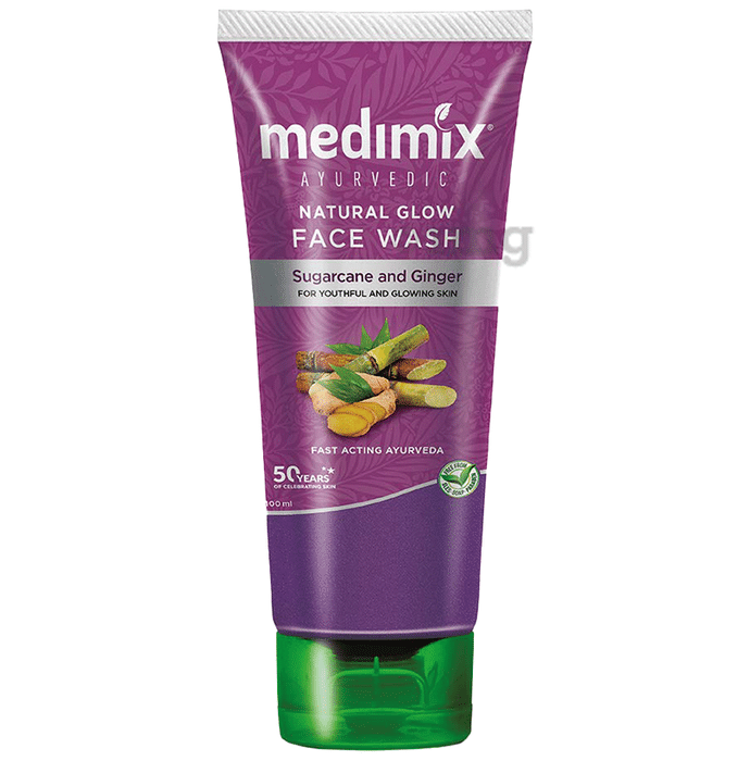 Medimix Ayurvedic Natural Glow Face Wash (100ml Each) Buy box of 1