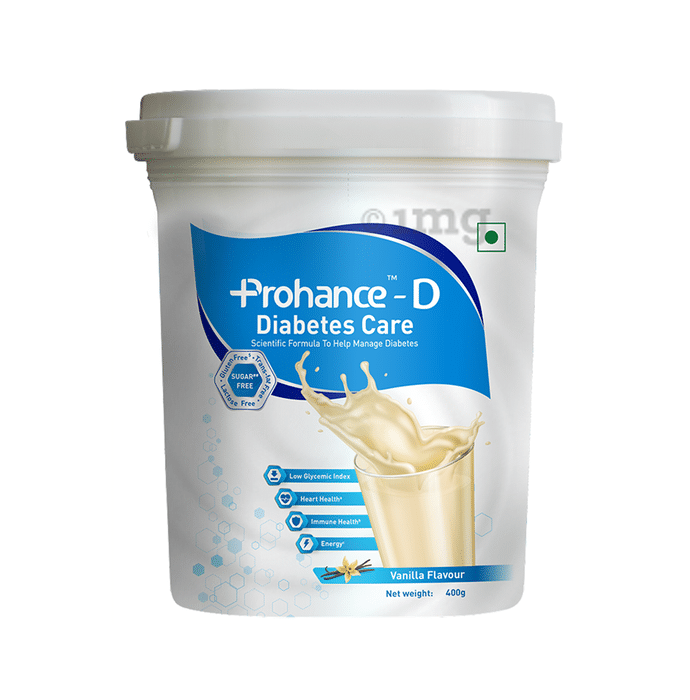Prohance -D Diabetes Nutritional Supplement for Dietary Management Vanilla