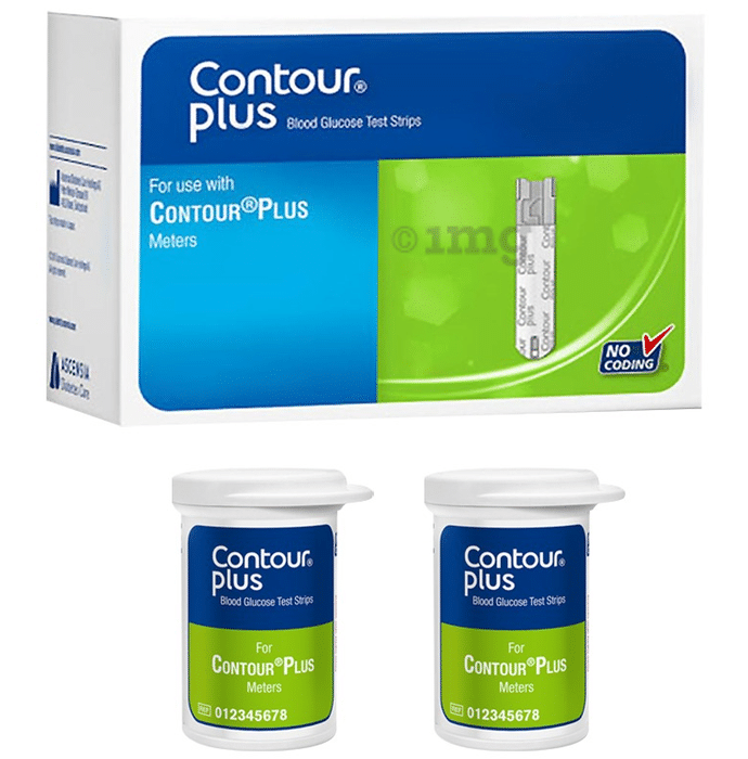Contour Plus Blood Glucose Test Strip