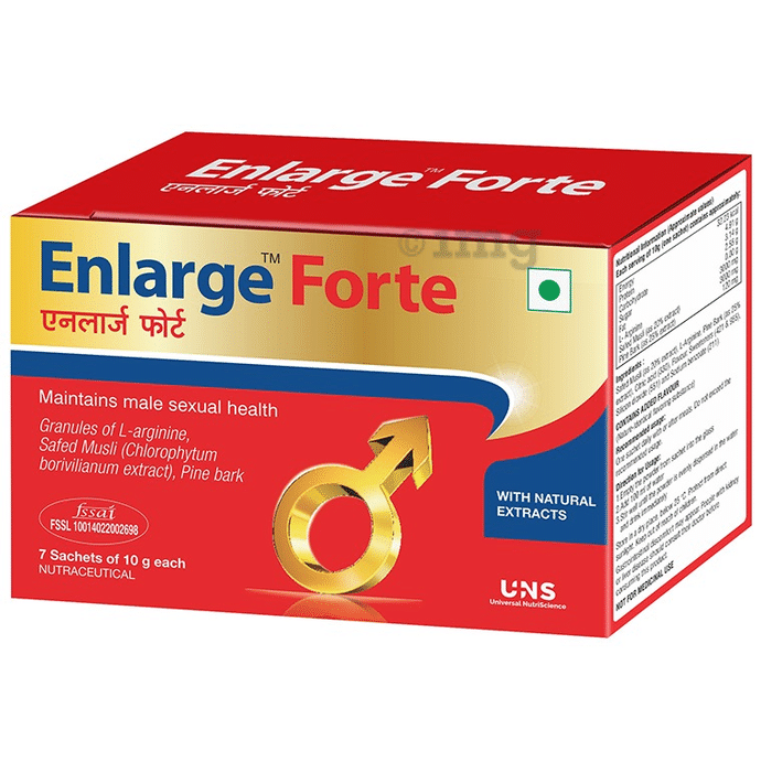 Enlarge Forte Male Sexual Health Supplement Sachet