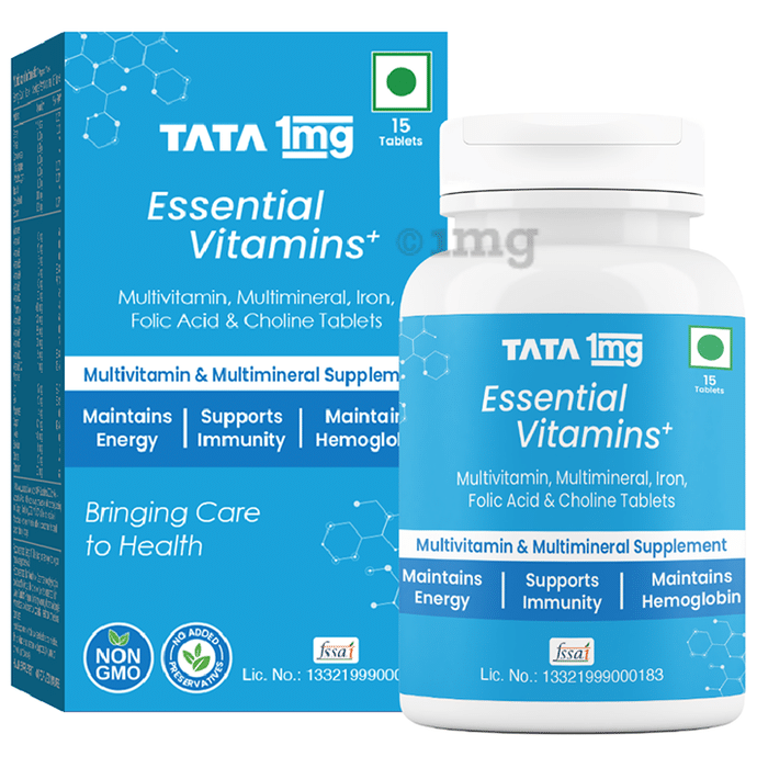 Tata 1mg Multivitamin & Multimineral Supplement Tablet