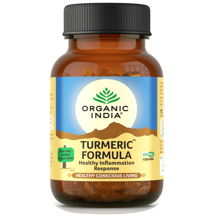 Organic India Turmeric Formula Veg Capsule