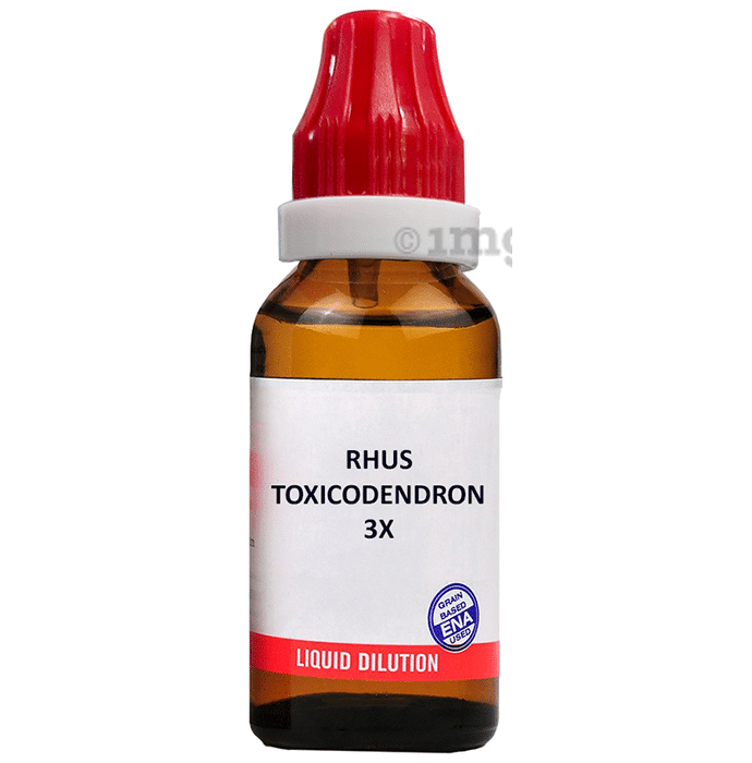 Bjain Rhus Toxicodendron Dilution 3X