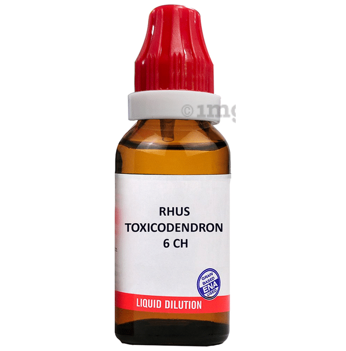Bjain Rhus Toxicodendron Dilution 6 CH