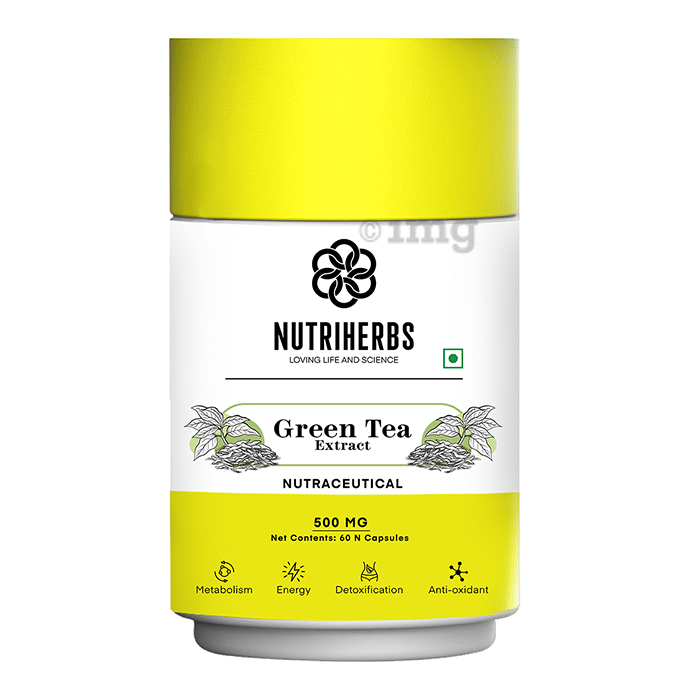 Nutriherbs Green Tea Herbs Capsule