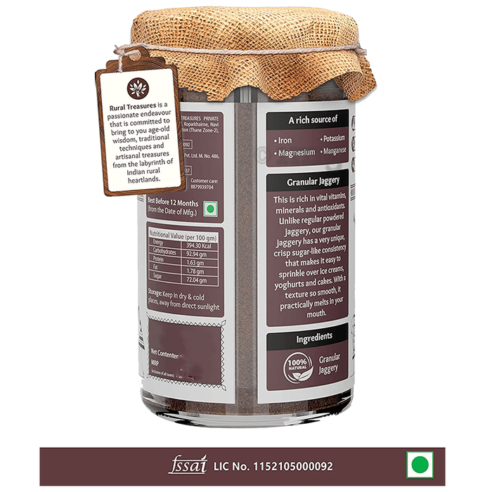 Rural Treasures Granular Jaggery Powder