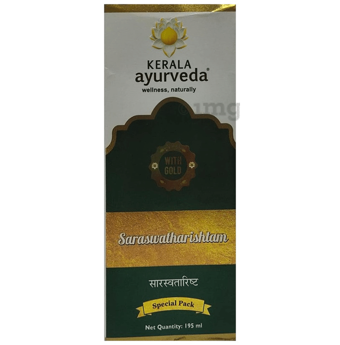 Kerala Ayurveda Saraswatharishtam With Gold