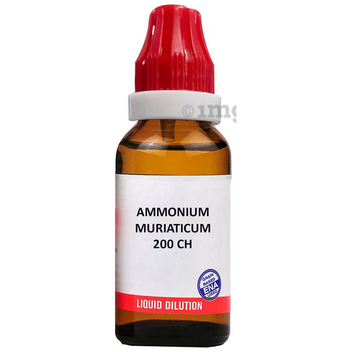 Bjain Ammonium Muriaticum Dilution 200 CH