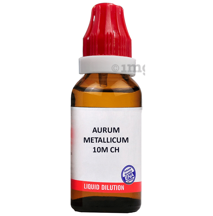 Bjain Aurum Metallicum Dilution 10M CH