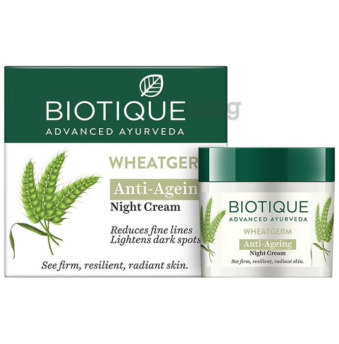 Biotique Wheat Germ Anti-Ageing Night Cream
