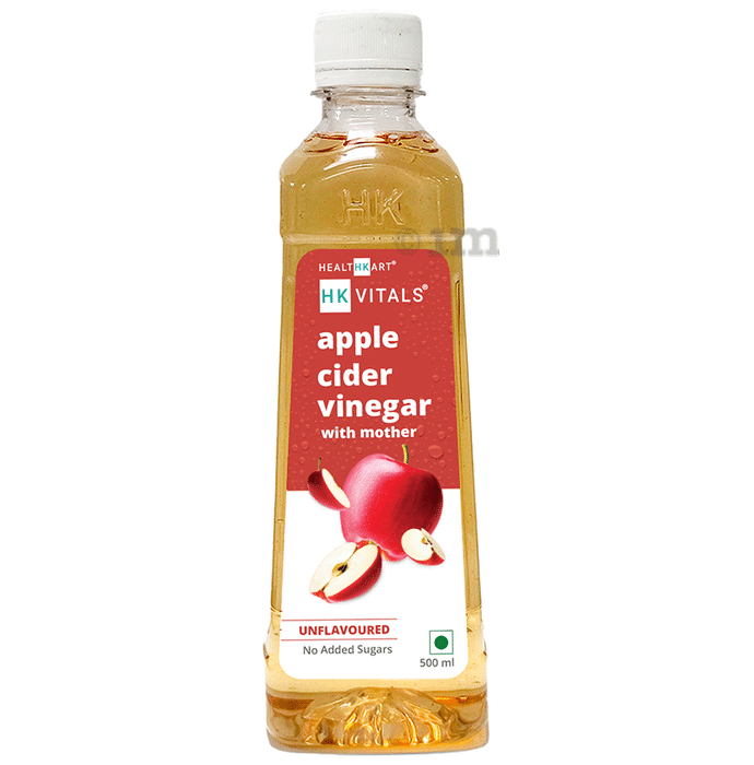 HealthKart Apple Cider Vinegar with Mother, Unfiltered, Unpasteurized