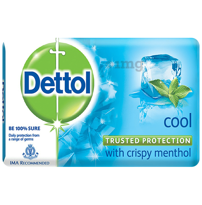 Dettol Cool Bathing Soap Bar (125gm Each)