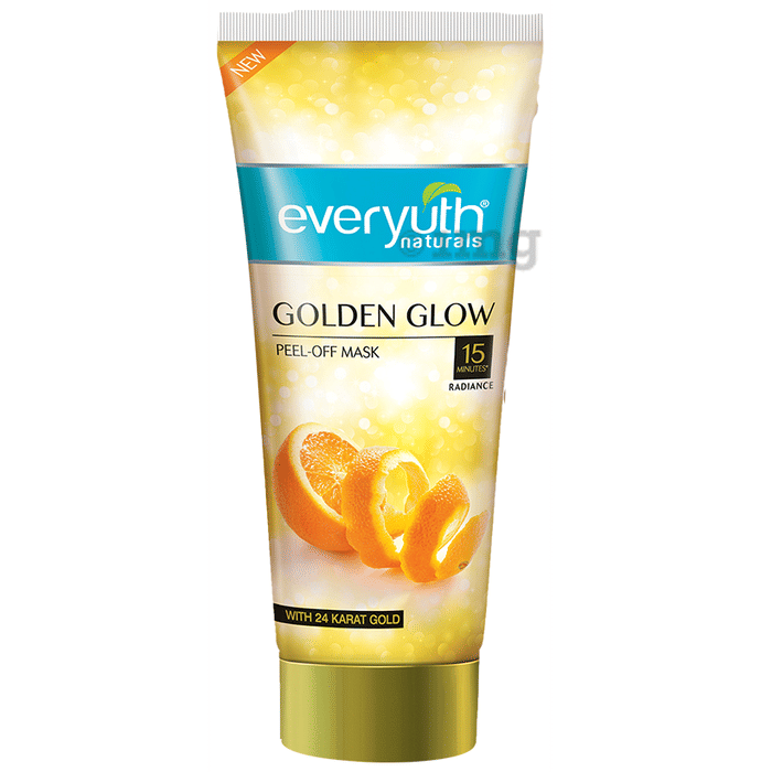 Everyuth Naturals Golden Glow PeelOff Mask Buy tube of 90 gm Face