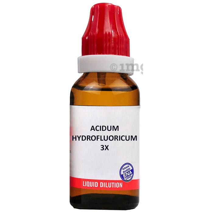 Bjain Acidum Hydrofluoricum Dilution 3X