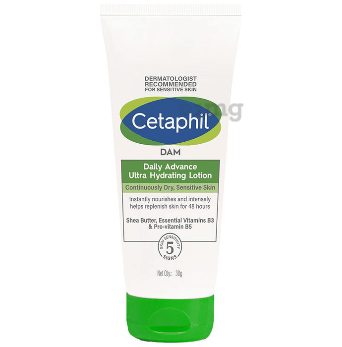 Cetaphil DAM Daily Advance Ultra Hydrating Lotion Continuously Dry, Sensitive Skin