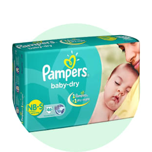 Lotus Baby Natural Softness - Nappies Size 1 (2-5kg/newborn) Pack 1 Month -  80 Layers