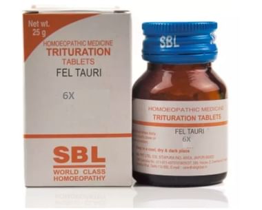 SBL Fel Tauri Trituration Tablet 6X