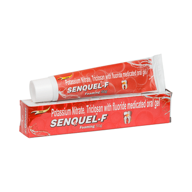 Senquel - F Foaming Medicated Oral Gel