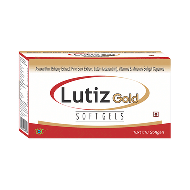 Lutiz Gold Soft Gelatin Capsule