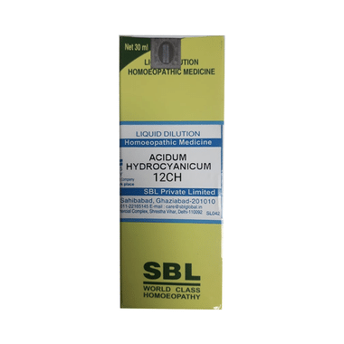 SBL Acidum Hydrocyanicum Dilution 12 CH