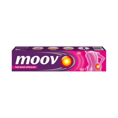 Moov Pain Relief Cream for Back Pain, Muscle Pain & Joint Pain