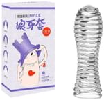 Labrador India New Sweet Heart Dotted Crystal Condom box of 1 Condom