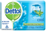 Dettol Cool Bathing Soap Bar (125gm Each) packet of 1 Soap