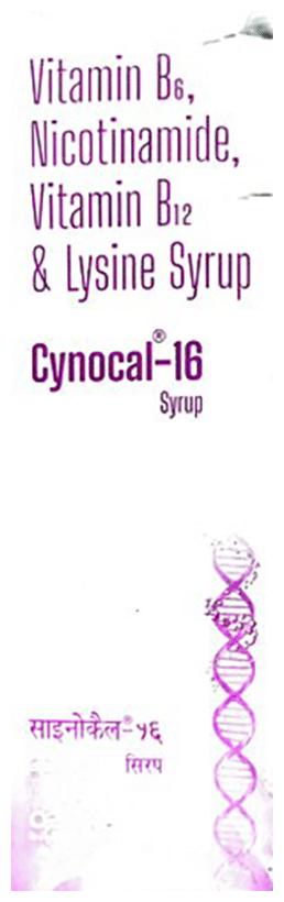 CYNOCAL 16 SYRUP 200ML 200ML - Scraped Image