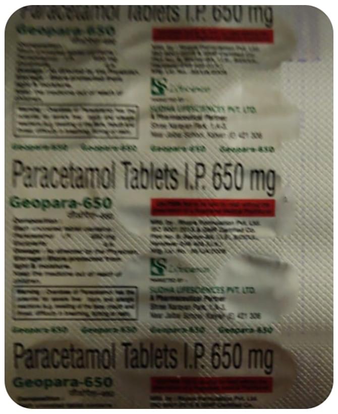Geopara 650 Tablet