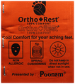 Ortho + Rest M10015 Cool Comfirt for Your Aching Feet Orthopedic Slippers for Men | Anti-Skid Flip Flops with Acupressure Massage Footbed | Extra Soft Black Size 10 thumbnail
