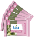 Kara Beauty Refreshing Wipes (10 Each) Aloe Vera & Cucumber thumbnail