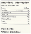 Essentia Organics Organic Black Rice thumbnail