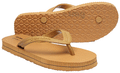 Ortho + Rest Unisex Hawaii Chappal Orthopedic Comfort, Bathroom Rubber Flip-Flops Tan 9 thumbnail