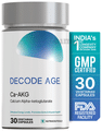 Decode Age Ca AKG Vegetarian Capsule , Calcium Alpha-Ketoglutarate, Improve Cellular Energy thumbnail